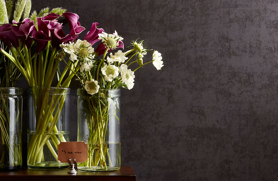 Formica DecoMetal® Laminate M3723 Zinc Patina retail wall