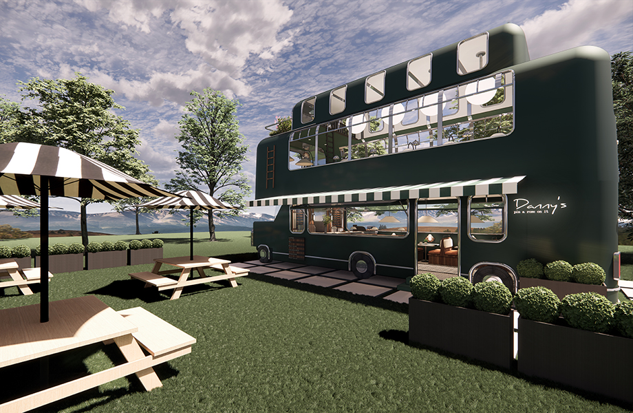 Formica Diner Truck exterior