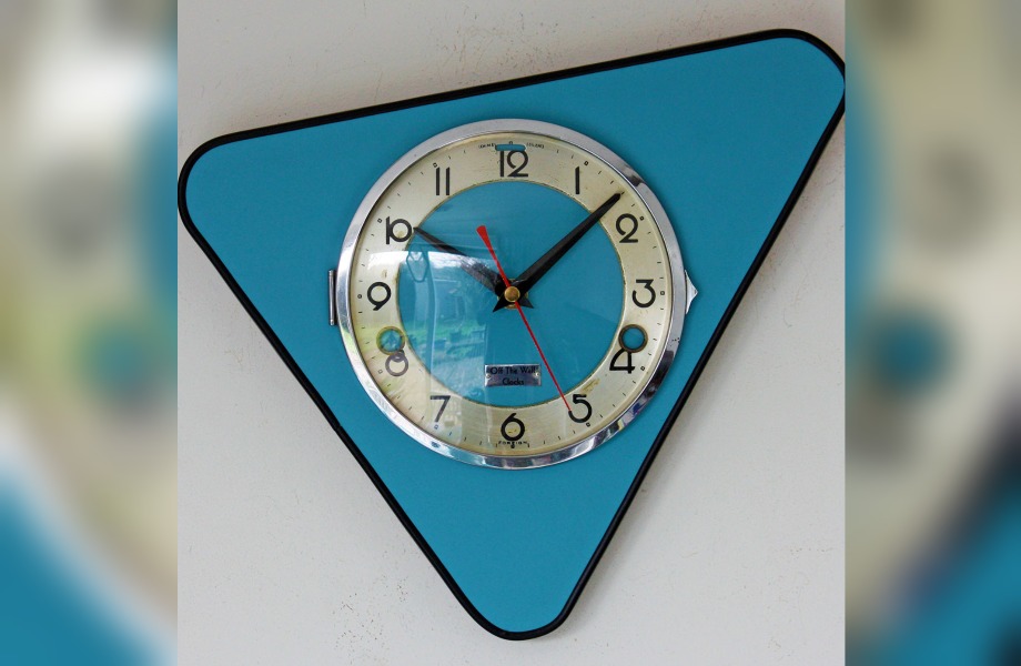 Off The Wall Clocks blue clock